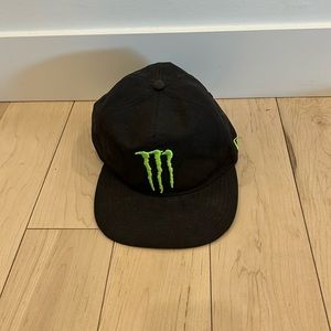 Monster Energy New Era Adjustable Black Hat